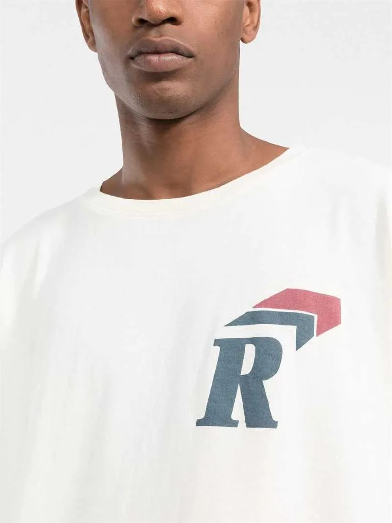 Designer Fashion Clothing Tees Hip hop TShirts Rhude r Trend Brand High Street Oversize Loose Short Sleeve T shirt Lovers Unisex Tee Streetwear Tops