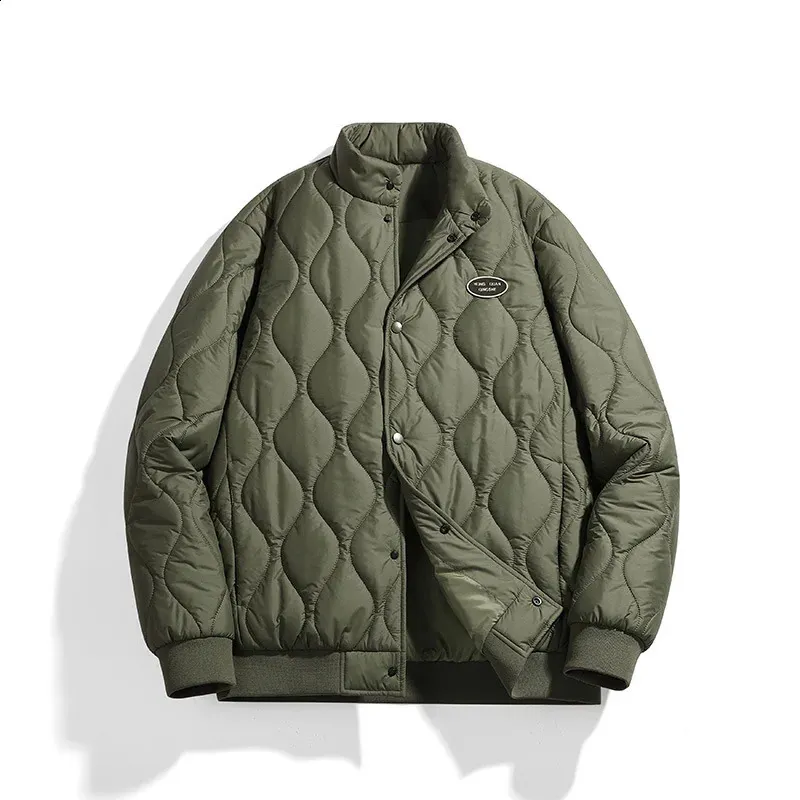 Hommes vestes Parka veste marque japonaise lâche épaissi bouffant homme décontracté chaud hiver coton rembourré hommes vêtements 231118