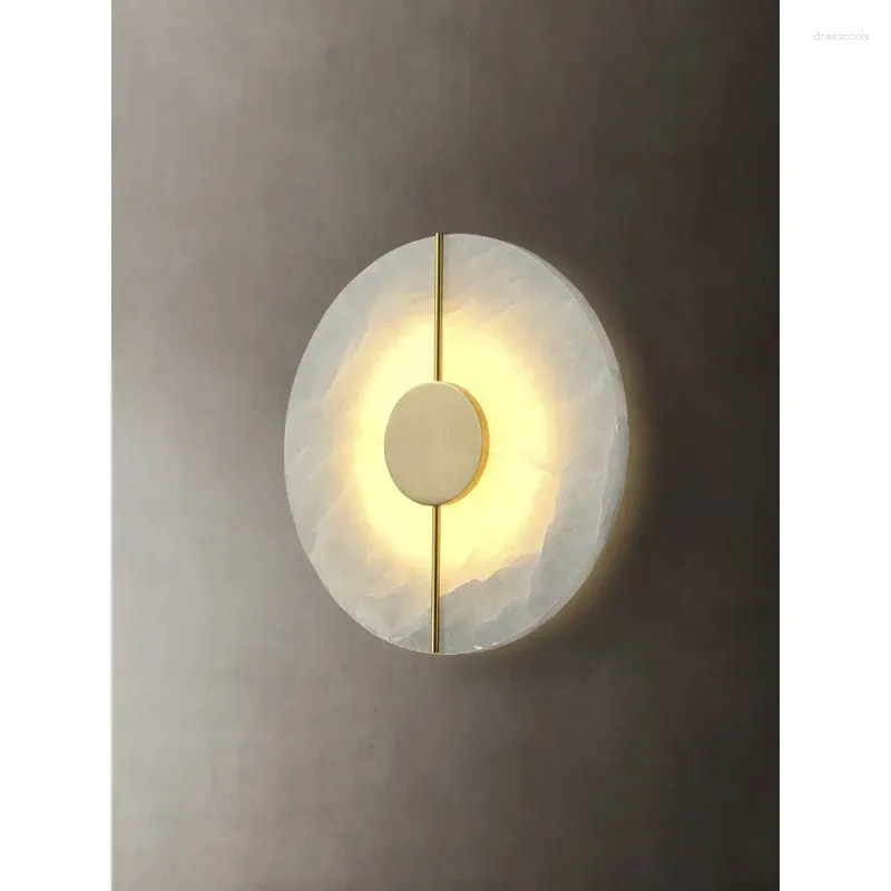 Wall Lamp Hanging Living Room Background Natural Dolomite Corridor LED Restaurant Bedside El