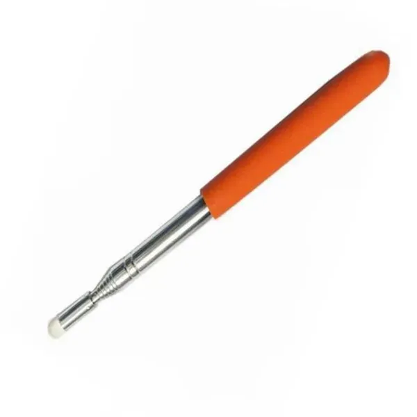 New Professional touch whiteboard pen High quality felt head stainless steel telescopic teacher pointer 1 meter