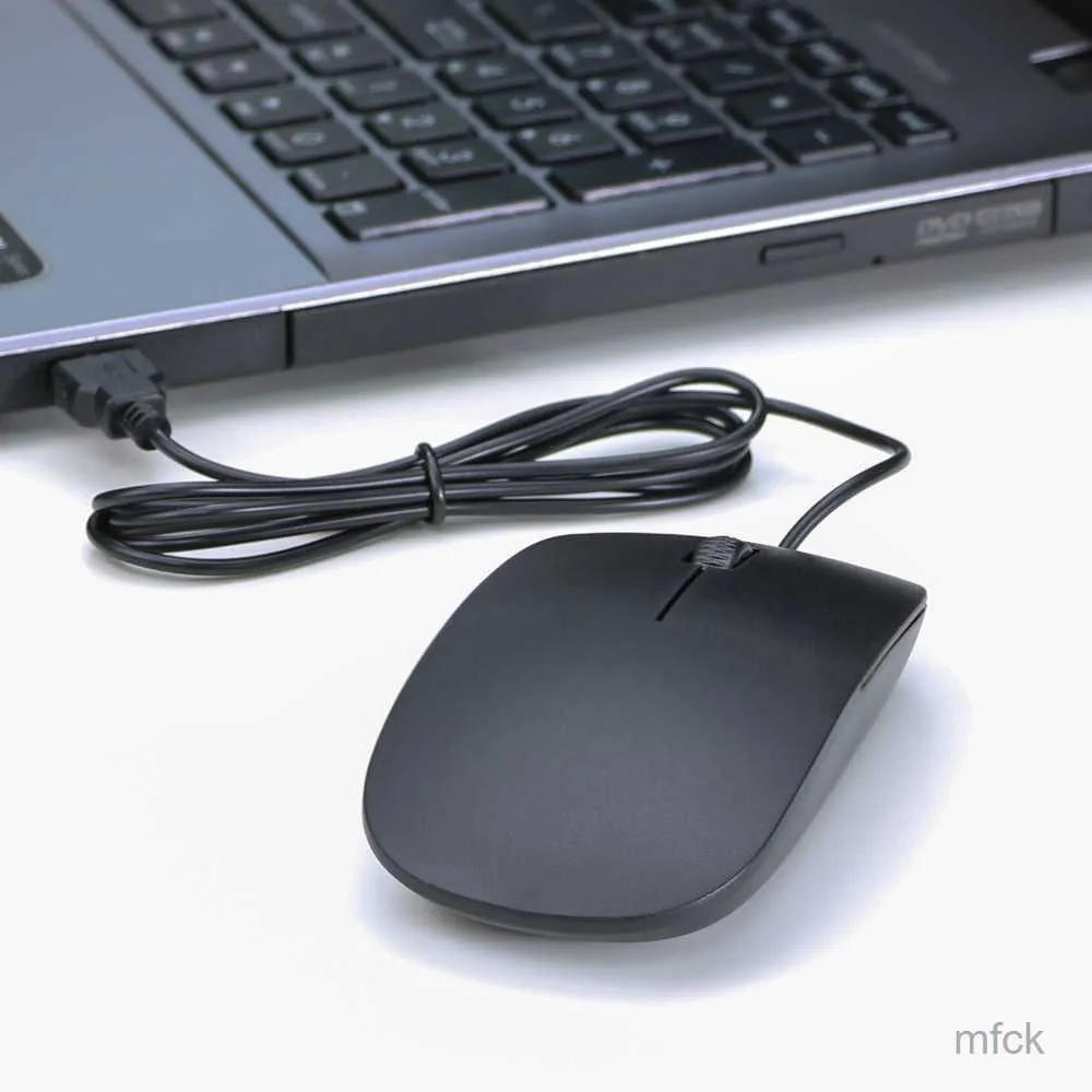 Мыши USB Wired Mouse Ultra Thin Then 3 кнопки 1200DPI Оптические 3D -роликовые компьютерные компьютерные мыши USB Gaming Mouse для компьютерных игр для ПК
