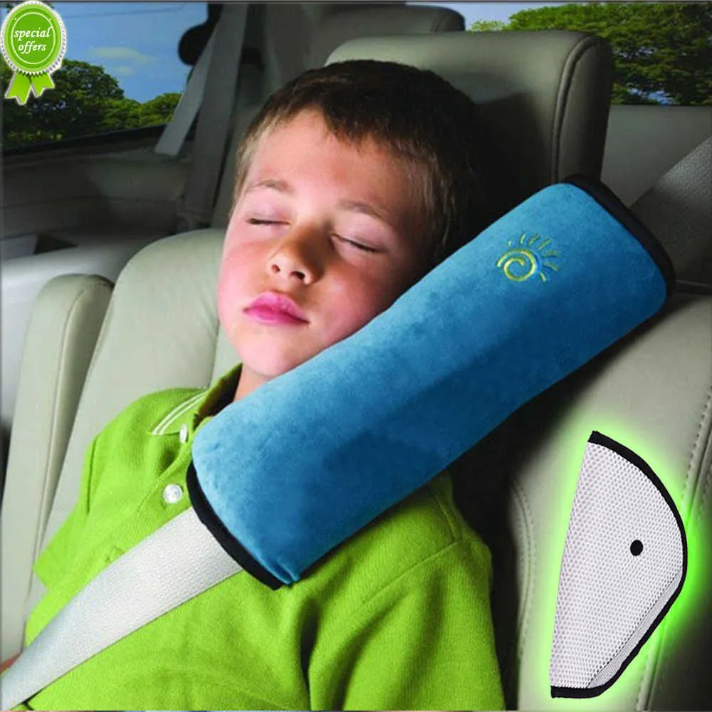 Baby Pillow Car Segurança do cinto de segurança Posicionador de sono Proteja a almofada de ombro Ajuste a almofada do assento do veículo para crianças Playpens