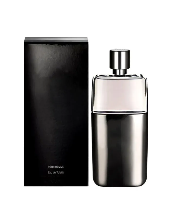 Hombre Perfume Hombres Spray 90ml Pour Homme Woody Notas Aromáticas Eau De Toilette Buen Olor