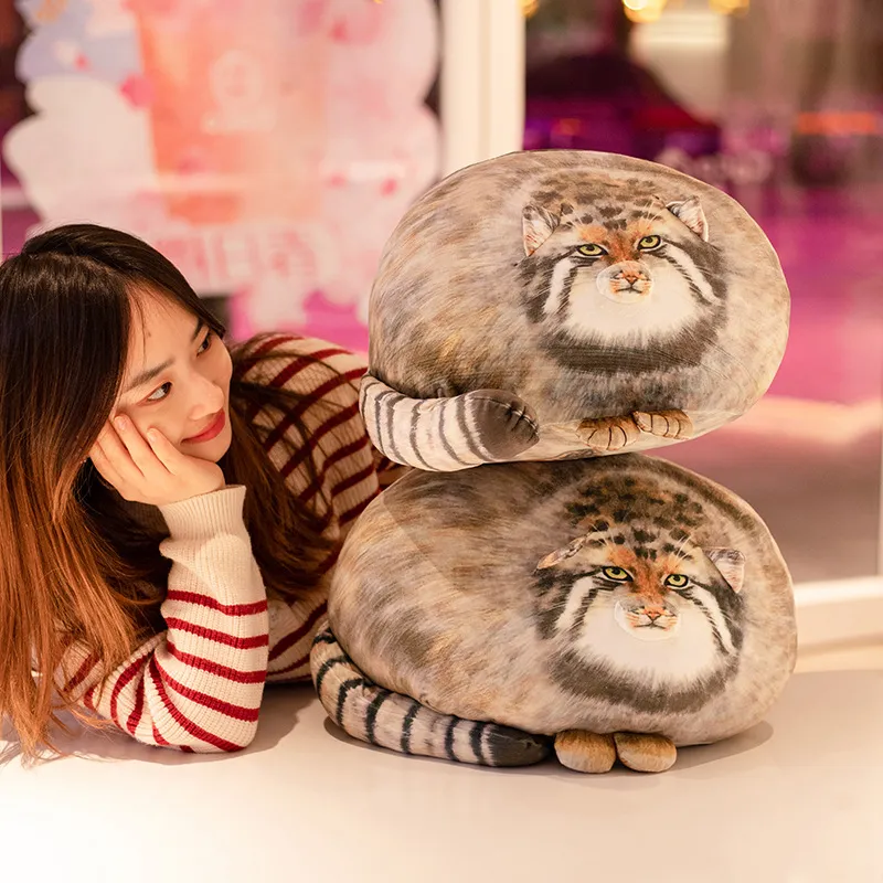 New Fierce and Cute Bunny Plüschpuppe Nachahmung Katze Dekokissen Soft Fill Comfort Doll Geschenke auf Lager