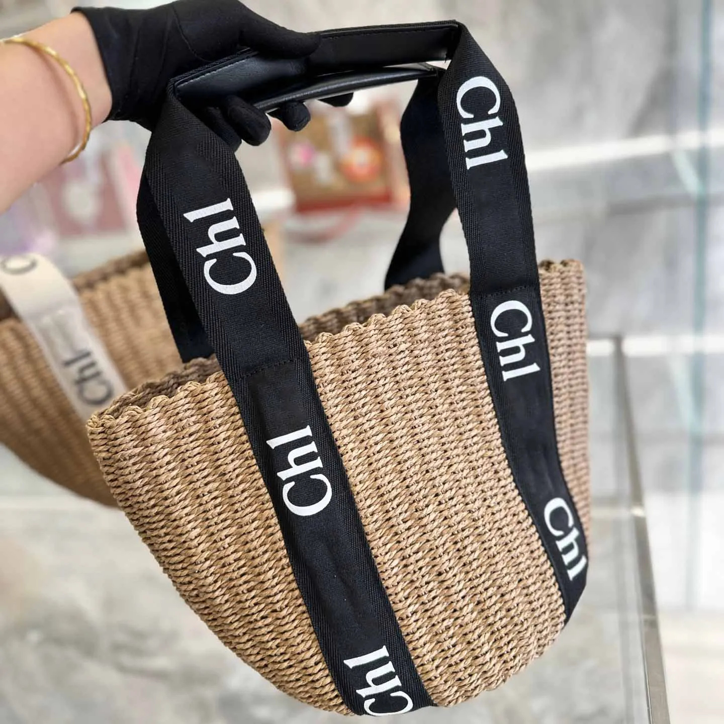 Beach bags designer straw woody  tote bag women handbag fashion cross body woven bucket shoulder bagss with letters summer shopping totes available in 9 styles