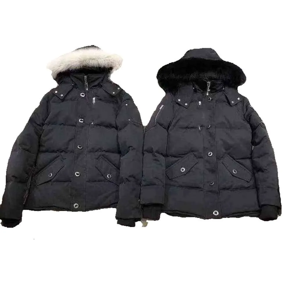 激安通販 DHgate.com:Mooses Knuckles Collar Fur Men's Jacket Down ジャケット・アウター