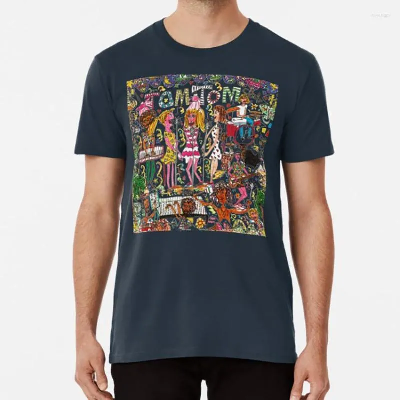 Men's T -skjortor Tom Club Shirt Talking Heads Music Classic Vinyl Record Band