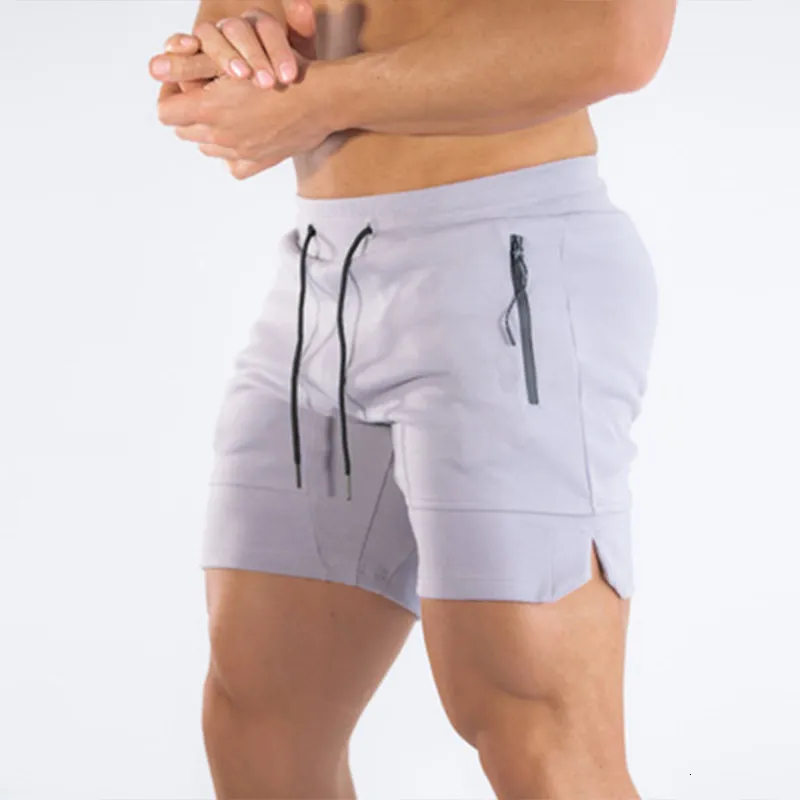 Męskie szorty Siperlari męskie kieszonkowe kieszonkowe szorty Fitness Shorts Męskie lato bieganie krótkie spodnie męskie trening jogger trening sportowy sporty 230420