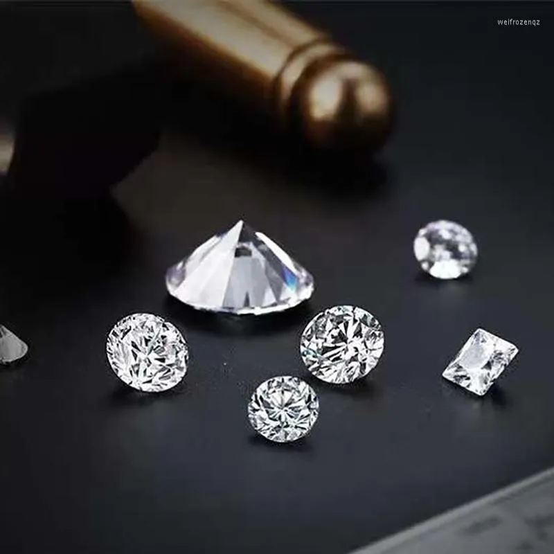 Lose Diamanten BOEYCJR 0,56 ct G Farbe Lab Grown Diamond HPHT VS runder Brillantschliffstein Hervorragende Schmuckherstellung