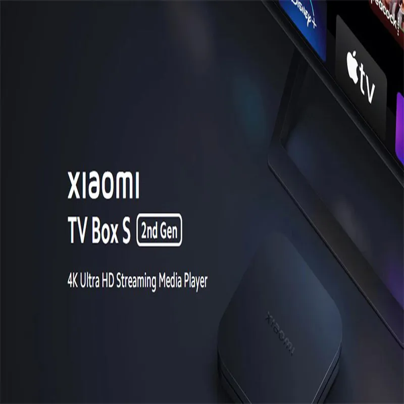 Global Version Xiaomi Mi TV Box S 2nd Gen 4K Ultra HD Android TV 2GB 8GB