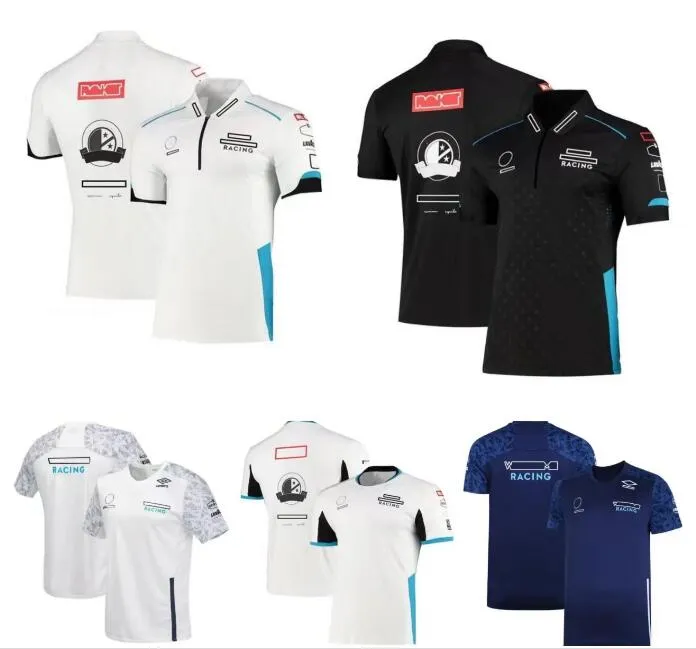 F1 Racing Polo Shirts Summer Men's and Women's Short Sleeve Shirts Same Style Customised