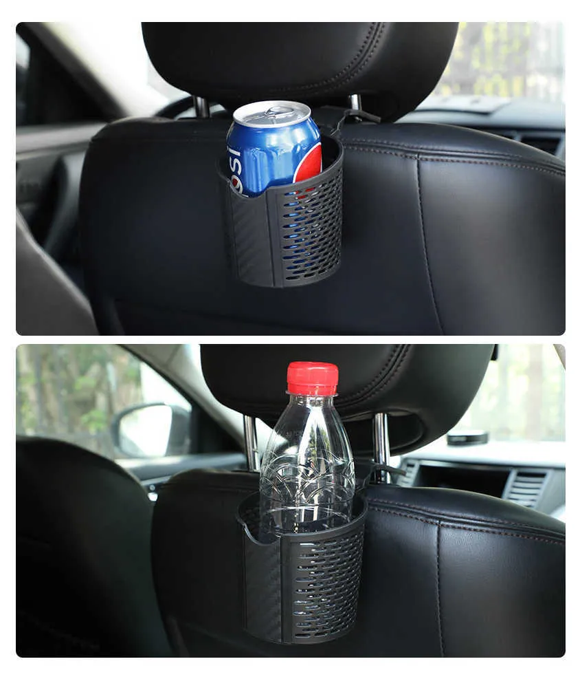 2 STÜCKE Auto Rücksitz Getränkehalter Multifunktionale Hängehalterung Getränkehalter  Auto LKW Innen Wasserflasche Organizer Von 4,8 €