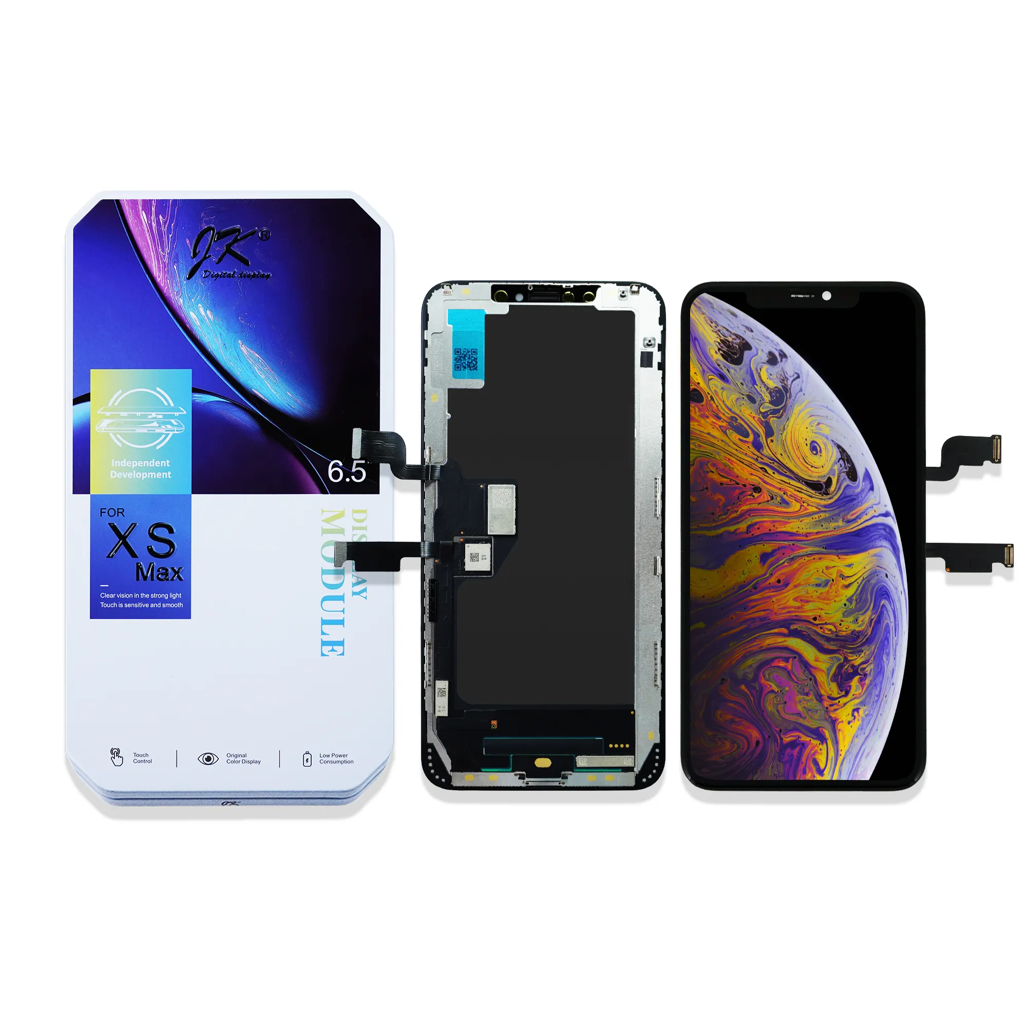 Écran IPhone XS Max OLED LCD Neuf – Tactile, Compatible, Remplacement écran, Qualité Générique