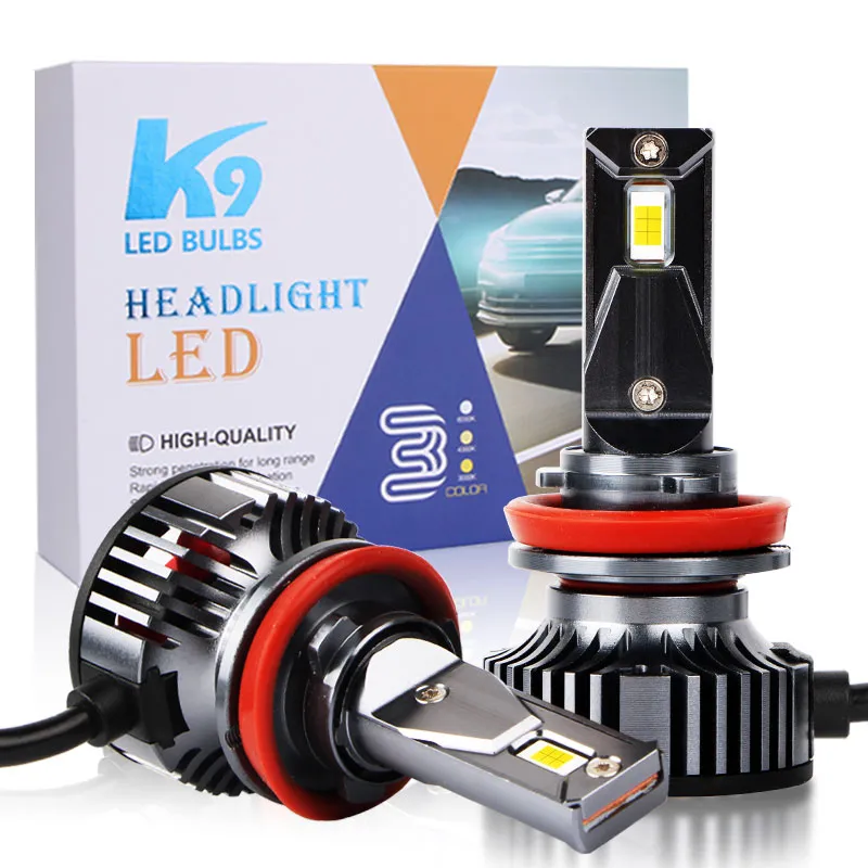 High Power LED Car Headlights - Super Bright 9005 H4 H7 H11 Conversion ...