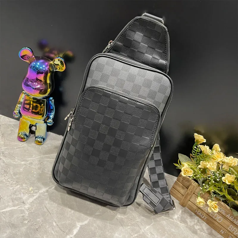 Louis Vuitton Avenue - Mochila para hombre, Grafito Damier