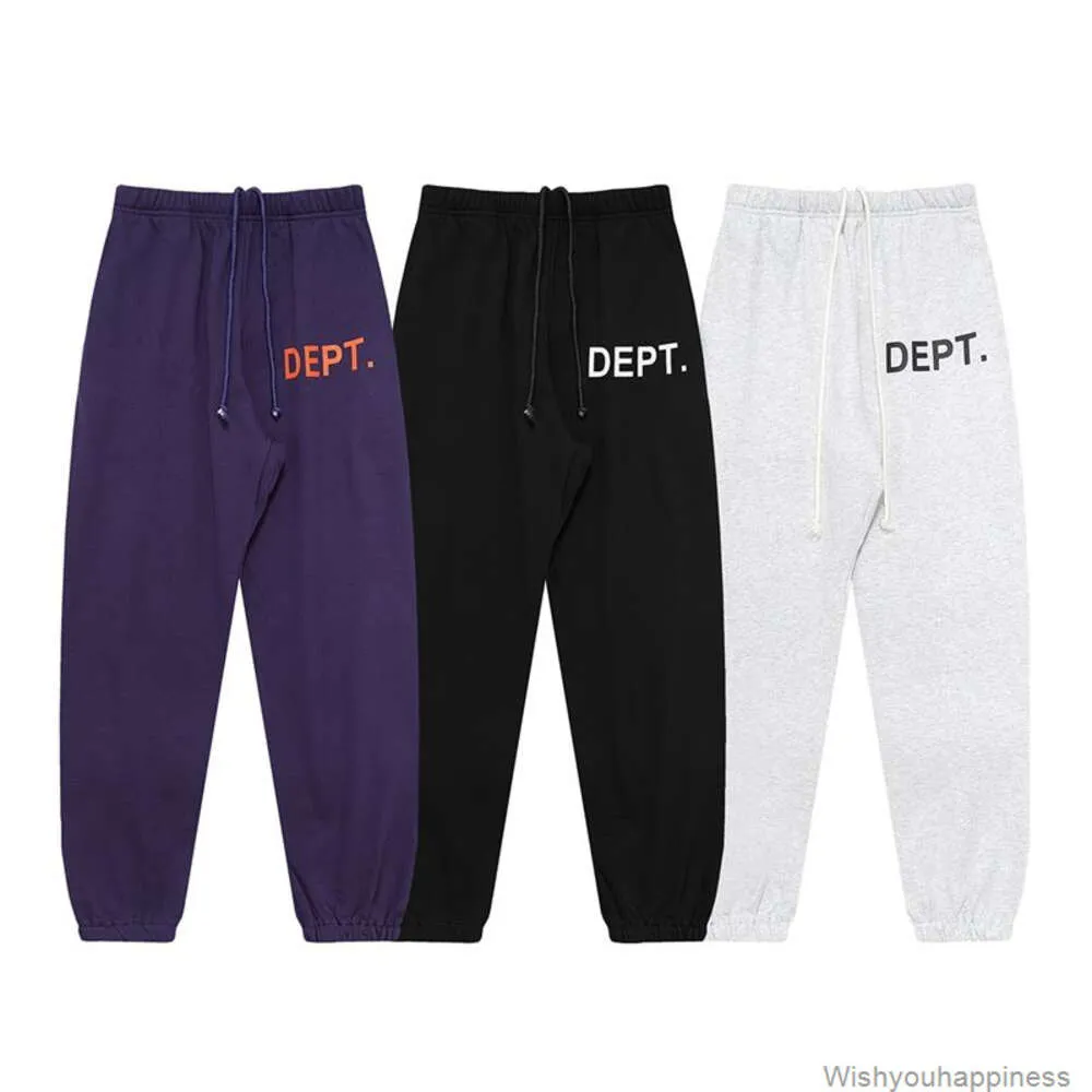 Designers Casual Pant Trousers Sweatpants Galleryes Depts Kendou Pants American High Street Basic Casual Sports Loose Men's Women's Leggings Trend