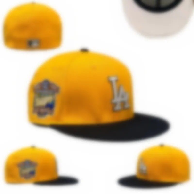 Nouveaux chapeaux ajustés Snapbacks chapeau baskball casquettes toutes les équipes Logo homme femme Sports de plein air broderie coton plat fermé bonnets flex casquette de soleil taille 7-8 H1-11.20