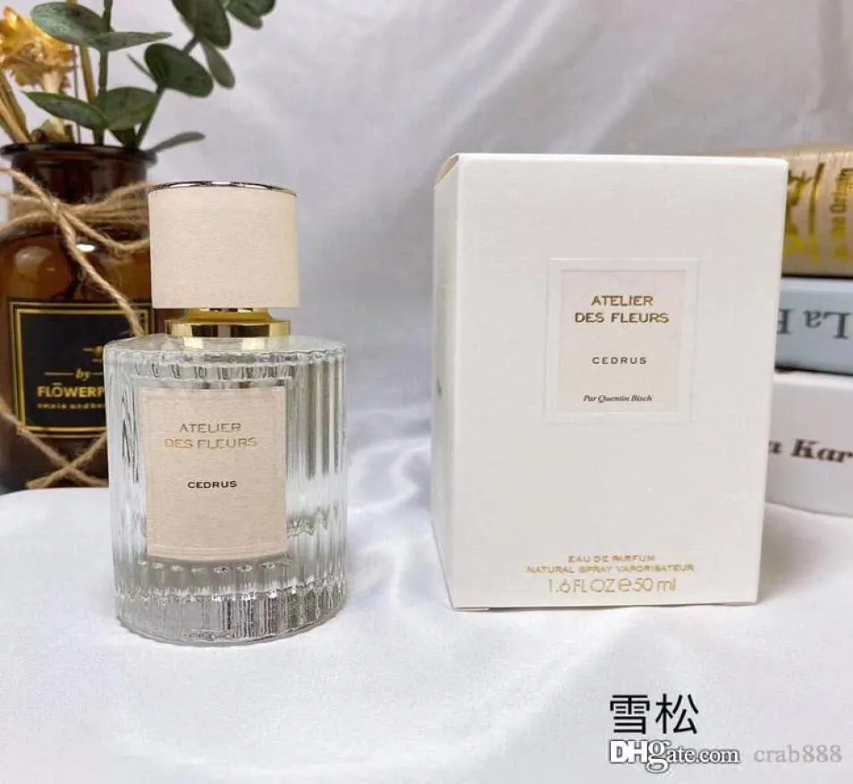 Perfume Woman Atelier des fleurs cedrus edp 50 ml naturalny zapach i perfumy wysokiej jakości długoterminowy spray szybki sh8175575