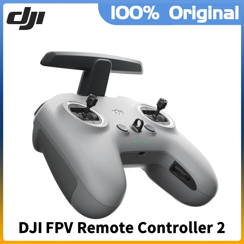 مفتاح التحكم عن بُعد DJI FPV Controller 2 Original for Goggles V2 2 Avata يعتمد تصميمًا مريحًا 230420