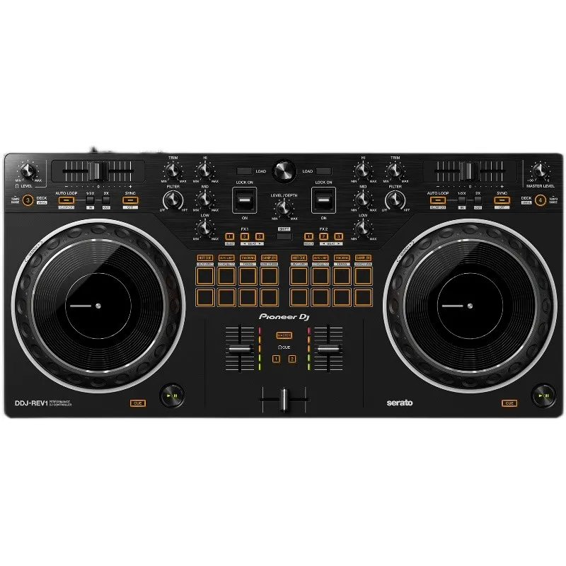 Освещение управления пионером DDJ-REV1 Digital Serato DJ Controller Scrubber SB3 Обновление DDJREV1 DJ DISC DISC Игрок Интегрированный контроллер