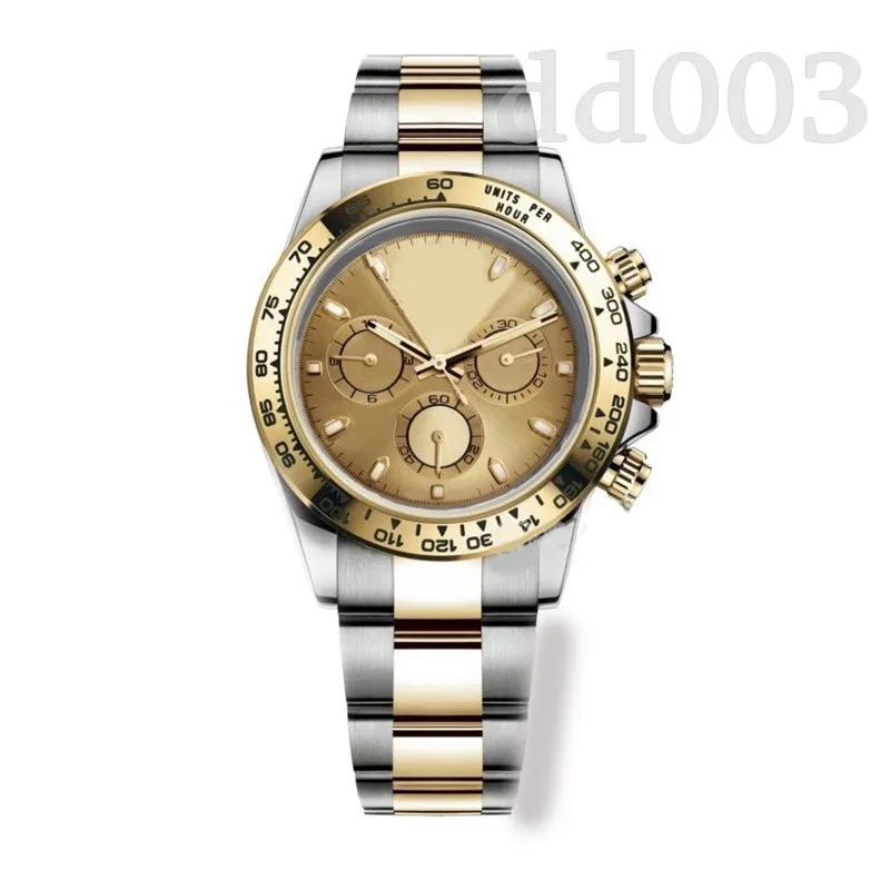 Paul Newman Designer Uhren hochwertige Herrenbeobachtung Alle Zifferblätter arbeiten solide Edelstahl Automatische Relojonstrafel Edelstahl Luxus Uhr Luminous 116500 SB038 C23