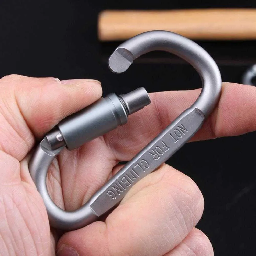 5 PCScarabiners Carabiner عالية الجودة من ألومنيوم ألومنيوم مقاومة للبلى