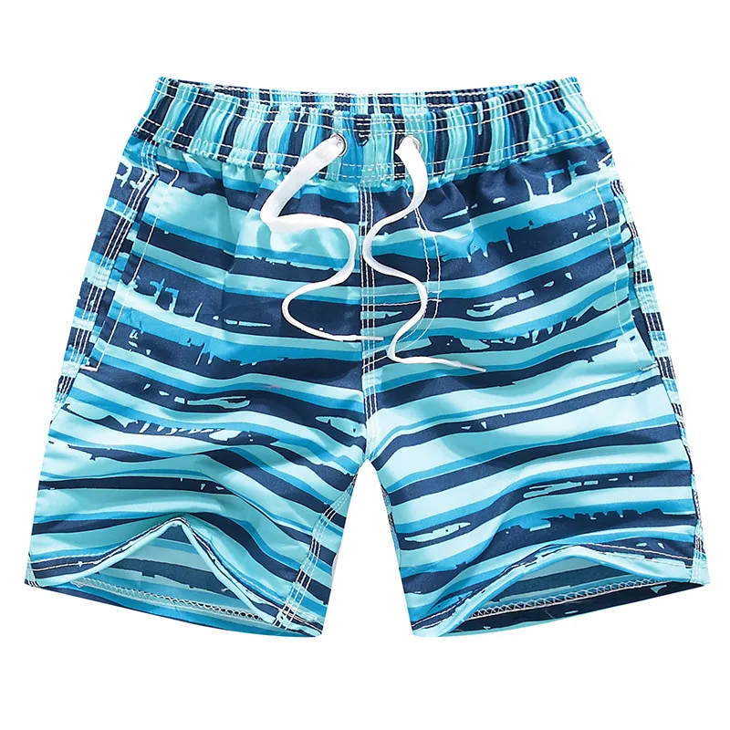 Shorts Kids Boys Swimming Shorts Summer Fast Dry Swimwear for Teenage Boy Carton Print Beach Shorts Children 4 6 8 10 12 years 230419