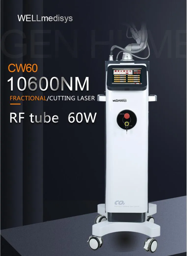 العيادة استخدام 1060nm كسور CO2 ليزر تمدد علامة إزالة آلة تشديد المهبل آلة ليزر التجديد لآلة العناية بالبشرة إزالة الندبة