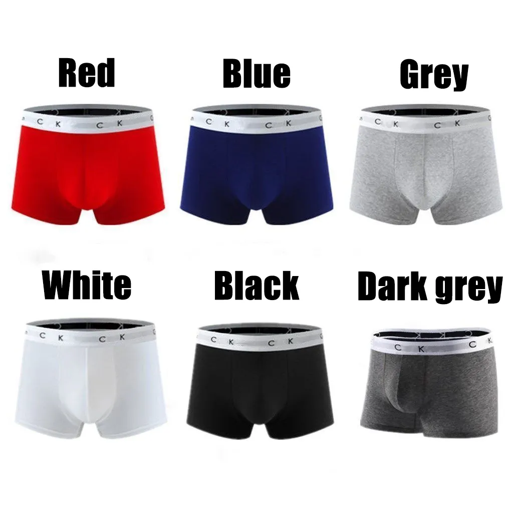 Designer Mens swimwear Underpants 4Pcs Men Boxers Man Short Breathable Flexible Comfortable Shorts Lovely Solid Panties oversize