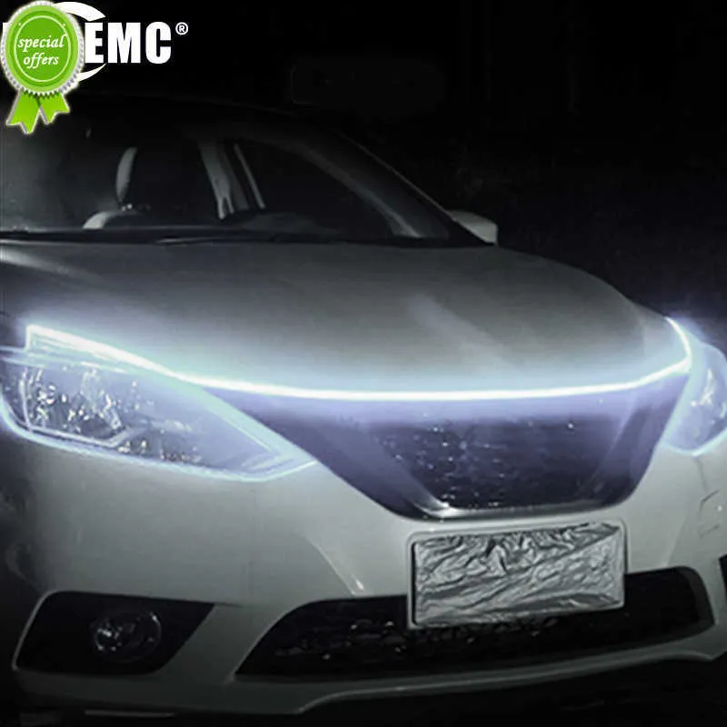Flexible LED Daytime Running Light Strip – Dynamic Scan Start Up For Car Hood Or SUV, Easy Install