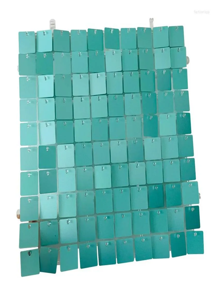 Parti Dekorasyonu 24 PCS Square Glitter Doğum Günü Arka Plan Süslemeleri Zemin Perde Parçalanma Sequin Panel Duvarı Düğün Çıkan 8263044