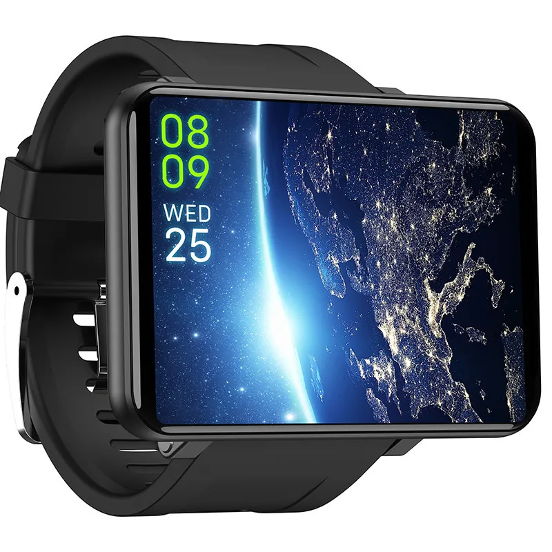 DM100 4G montre intelligente téléphone sport WiFi GPS Bluetooth Smartwatch 2.86 pouces écran tactile Android 7.1 5MP caméra 1GB + 16GB 3GB + 32GB