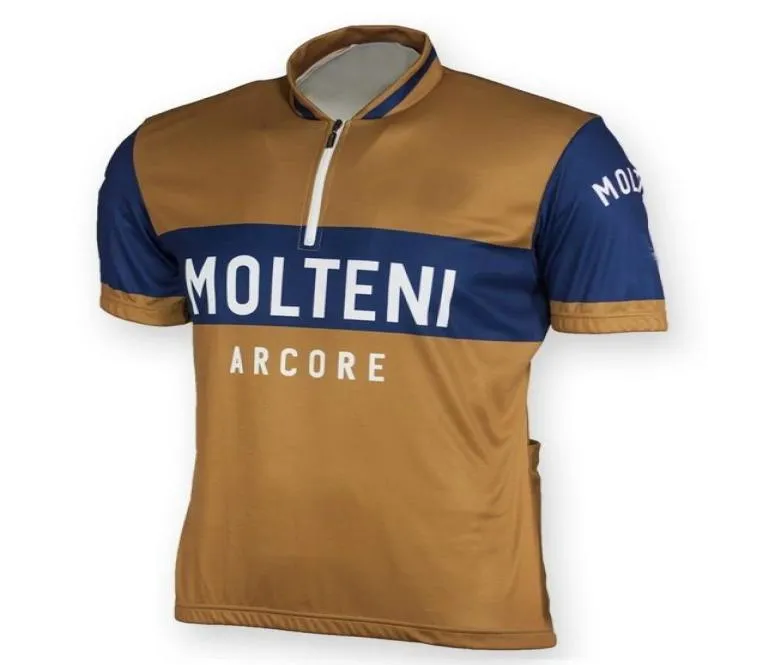 Maillot de cyclisme rétro Molteni pour hommes, vêtements d'équipe d'été, vêtements de vélo, Roupas Ciclismo, velo8277330, 2022