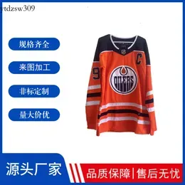 Sports Ice Hockey Jersey Men's and Women's Hockey Team Jersey Rugby Jersey Embroidered Print