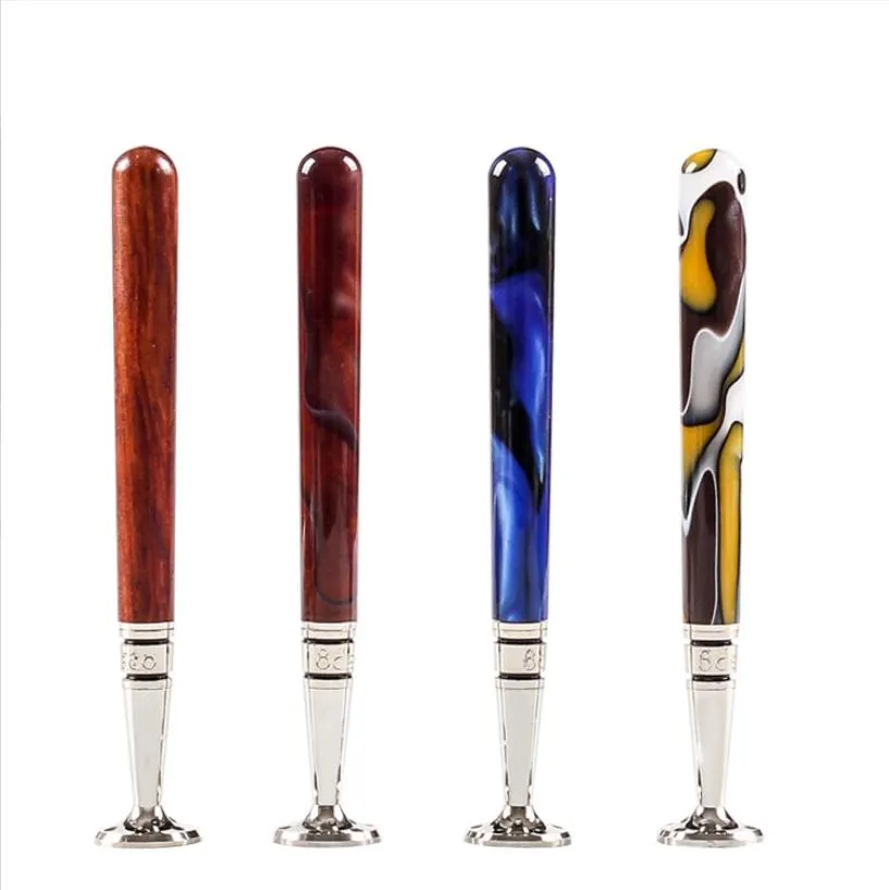Smoking Pipes Baseball series concave spoon carved grinding type spark proof pear wood pipe tool accessories