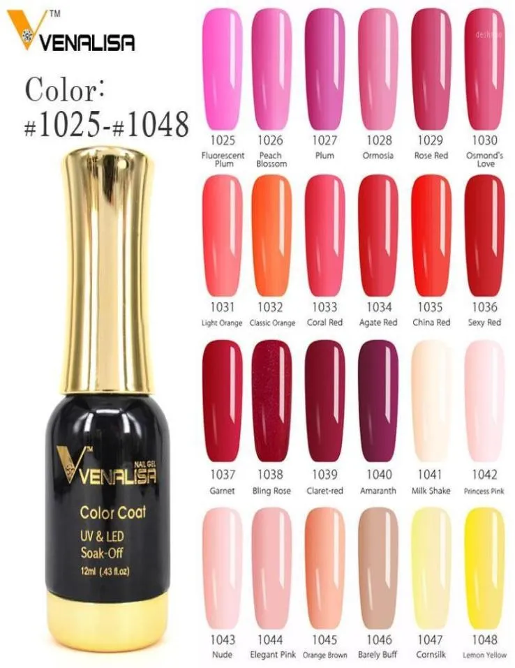 Nail Gel Polish High Quality Art Salon Tip 111 Colors Choose 12ml Soak Off Organic UV LED Varnish16099266