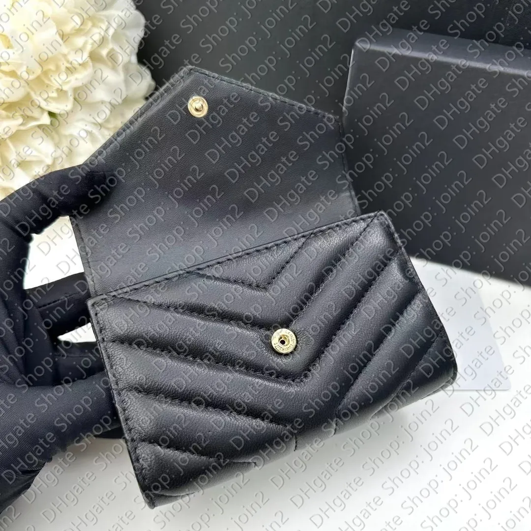 WALLETS Designer Envelope Leather Wallet Business Card Holder Case Coin Purse Luxury Handbag Tote Hobo Satchel Bag Passport Cover 06686