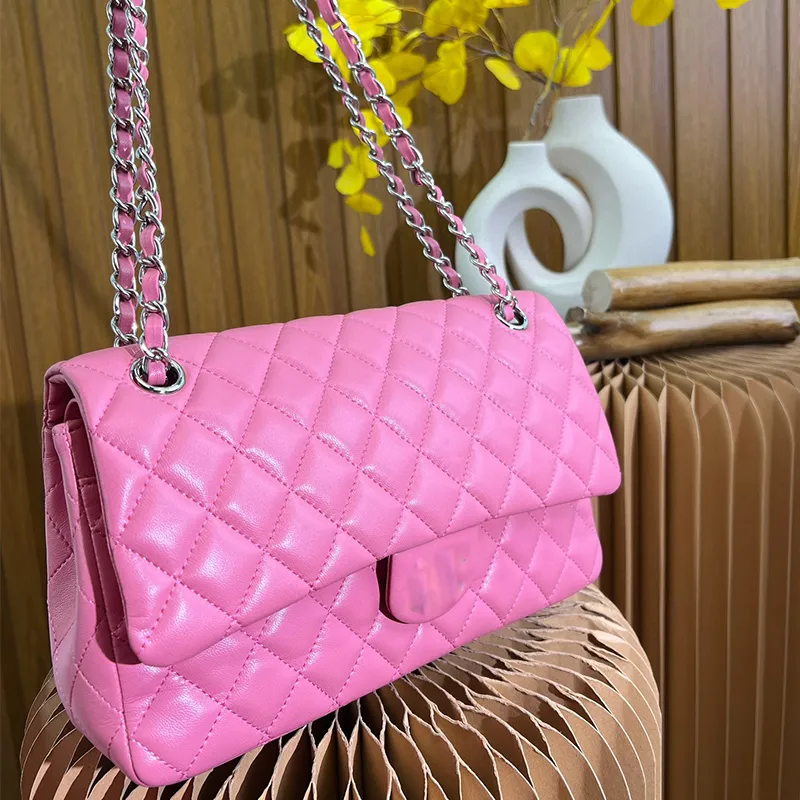 Large Pink Floral Holographic Satchel Handbags Shoulder Clear Purse |  Baginning