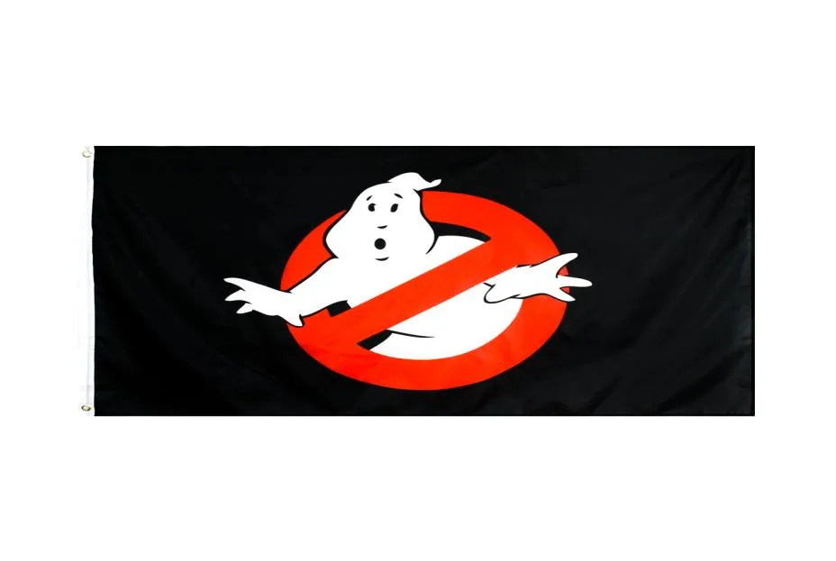 90x150cm jägare Ghost Busters flagga 100d Polyester Printing America USA Flying Hanging 5x3 Flag Banner7683587