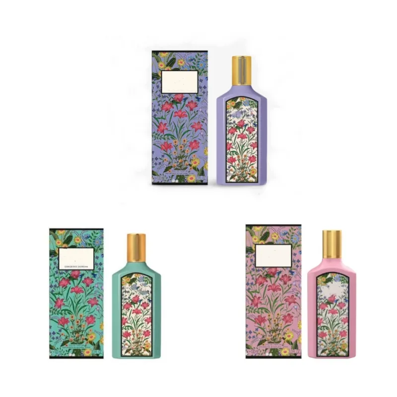 여성을위한 Flora Perfumes Cologne 100ml 여자 섹시한 향수 향수 스프레이 EDP Parfums Royal Essence Wedding Fast Ship Wholesale