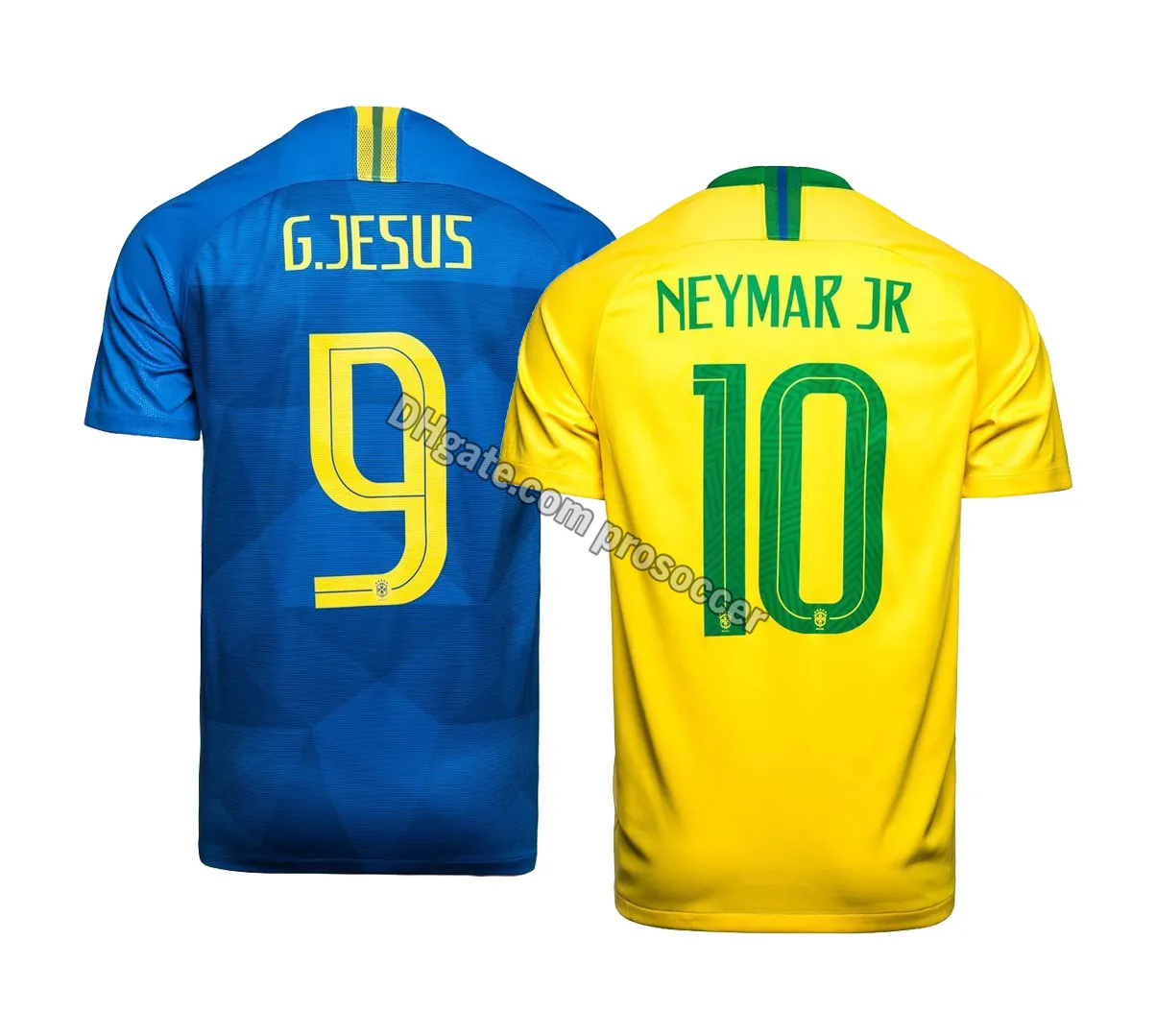 Maglia da calcio retrò Brasile 2018 Neymar Coutinho Maglia vintage Brasil Kit classico
