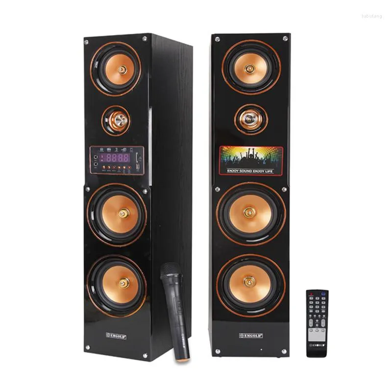 Alto-falantes combinados de 6,5 polegadas de alta potência de piso de alta potência, alto-falante de três vias com duplo home theater hifi febre high fidelity 200w um par