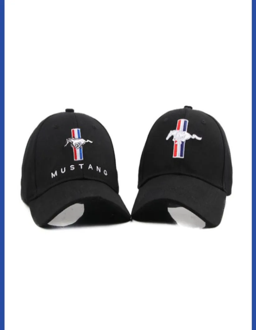 Ford Logo Car Cap Sunshade Sun Protection Cap With Mustang Sign Hat The