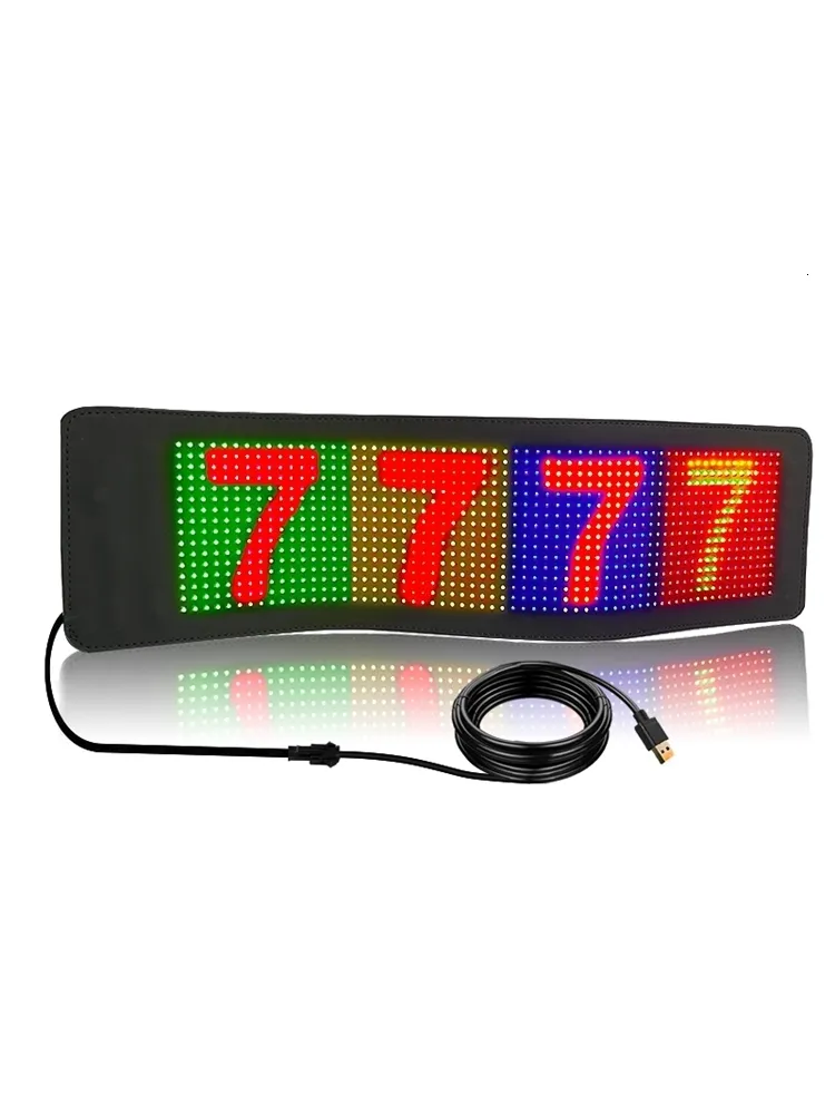 LED Display Auto LED Display Zeichen LED Soft Screen RGB Faltbares  Bluetooth APP Programmierbares Message Board Für Auto Heckscheibe  Werbeleuchte 230420 Von Zhong04, 37,64 €