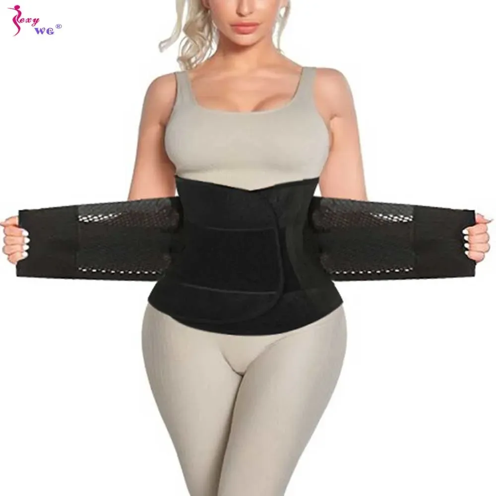 Ceinture minceur SEXYWG Sauna sueur perte de poids taille Cincher Fitness formateur corps Shaper bande entraînement ventre plat graisse brûlante ceinture 231120