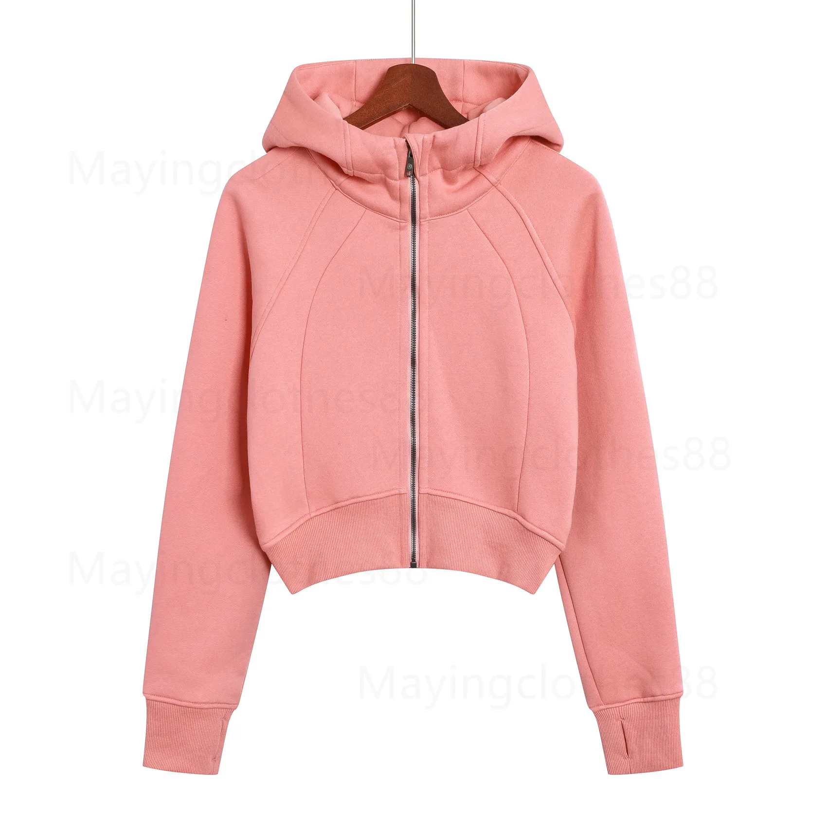 Scuba Lulu Scuba Hoodie Scubas Women Over Sized Hoodie Fleece Yoga Scuba  Hooded Define Jacket Thickening Jackets Half Full Zipper Designer Hoodies