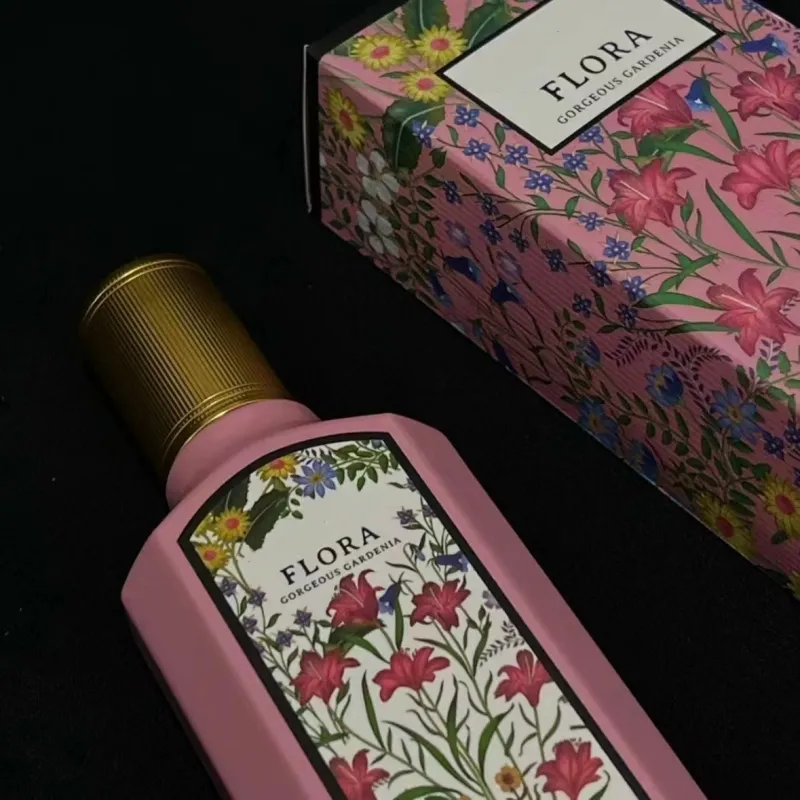 Hoge voorraad Flora parfums voor vrouwen Keulen 100 ml vrouw sexy geur parfums spray EDP parfums Royal Essence bruiloft parfum snel schip groothandel
