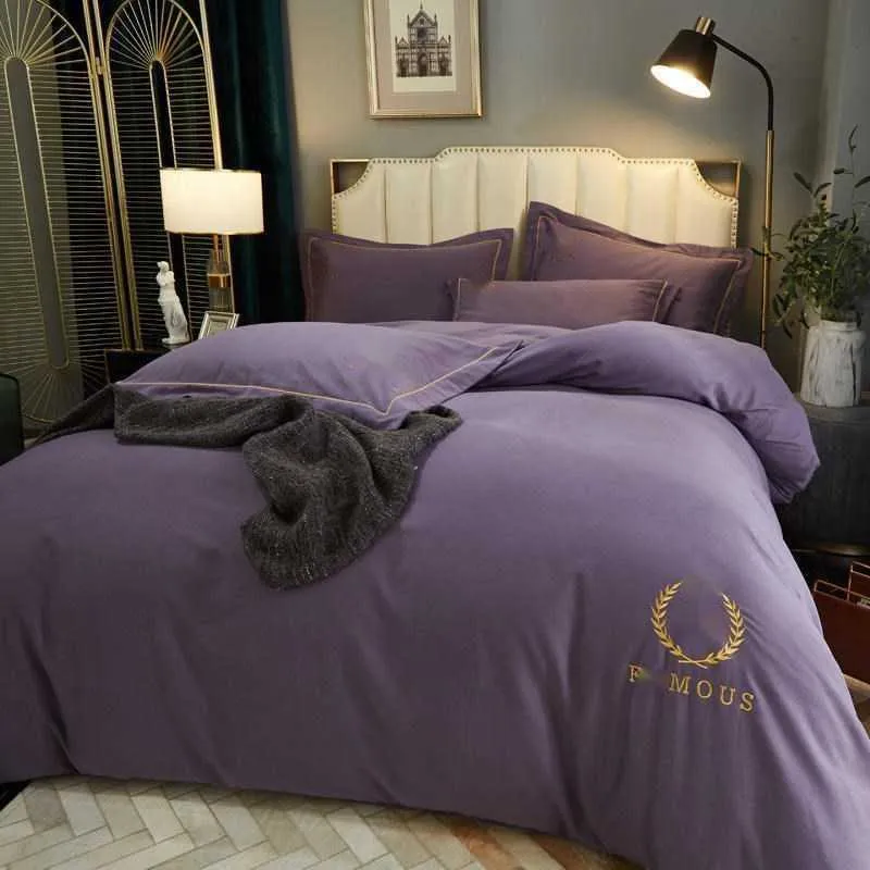 Посредственное освещение роскошное современное полировочное кровать, вышитое в чистое хлопок