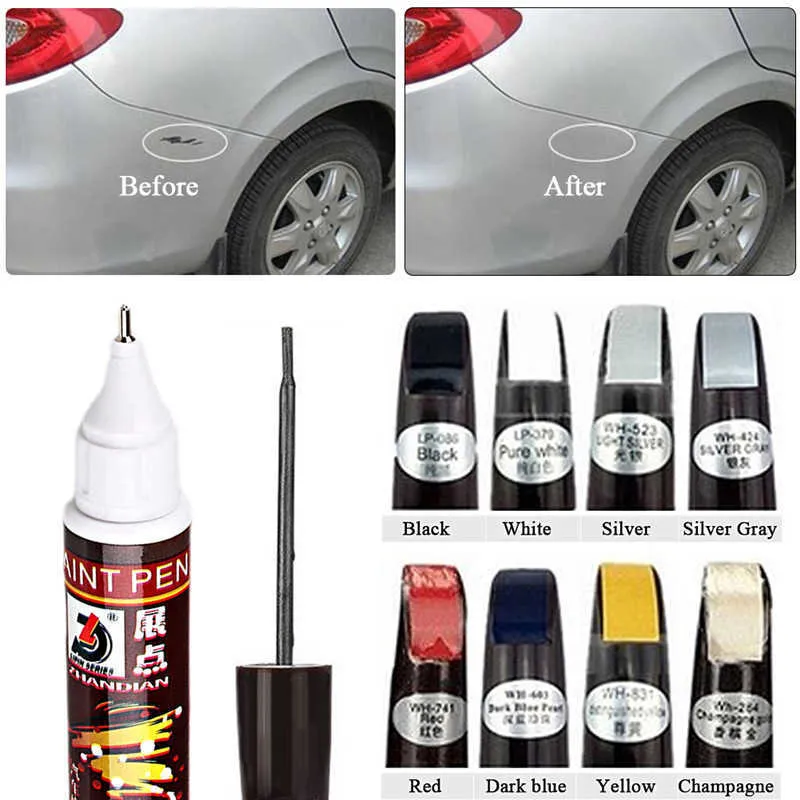 Pintura De Retoque Para Automóviles, Reparación De Arañazos De Pinturas De