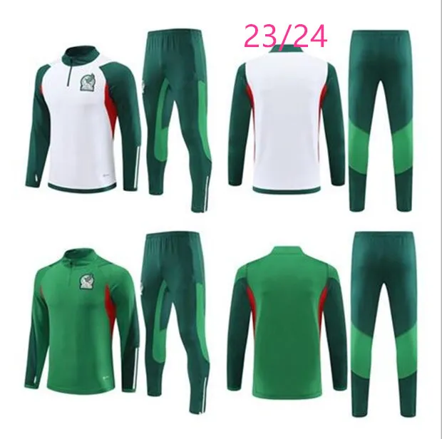 2023 2024 Mexico Tracksuit Training Suit 23 24 Football Tracksuits Men